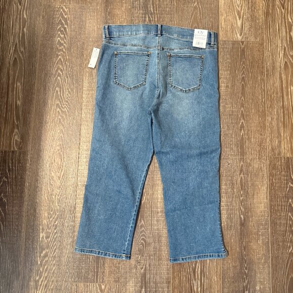 Gloria Vanderbilt Pull-On Hi-Rise Capri Jeans – Size 16 - Picture 3 of 16